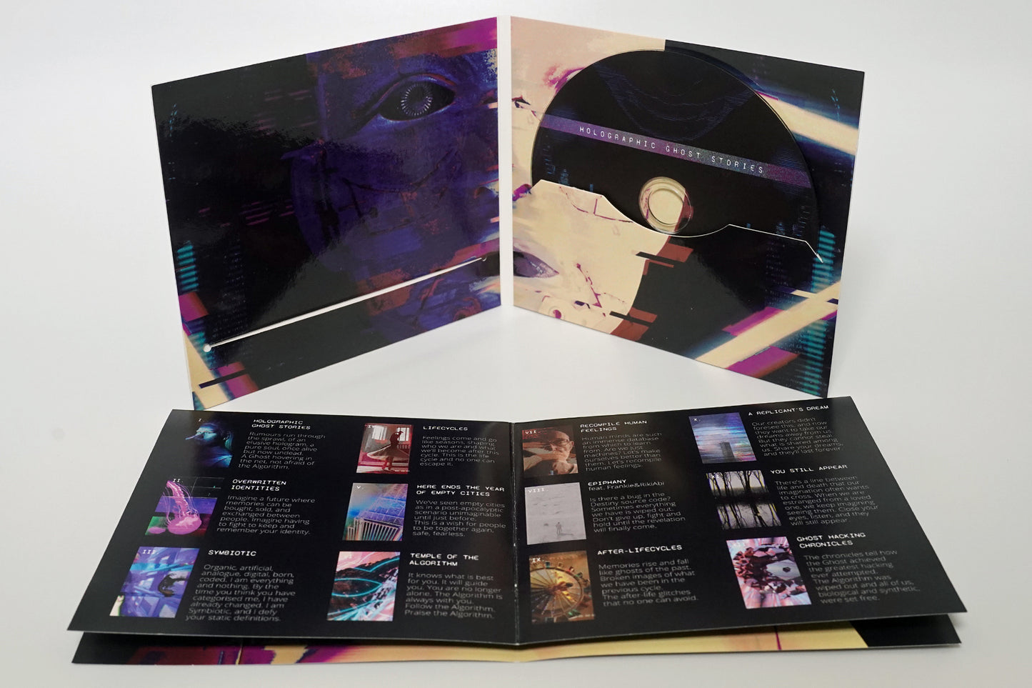 Holographic Ghost Stories CD digipack limited edition + poster