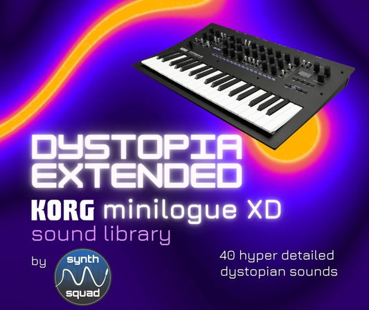 Dystopia Extended Korg Minilogue XD Sound Library