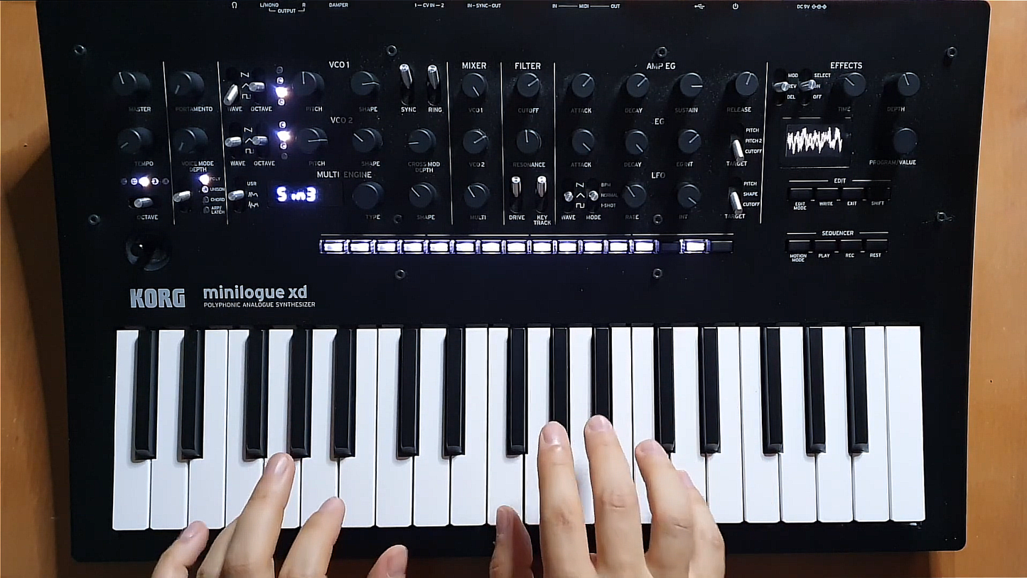 Dystopia Extended Korg Minilogue XD Sound Library